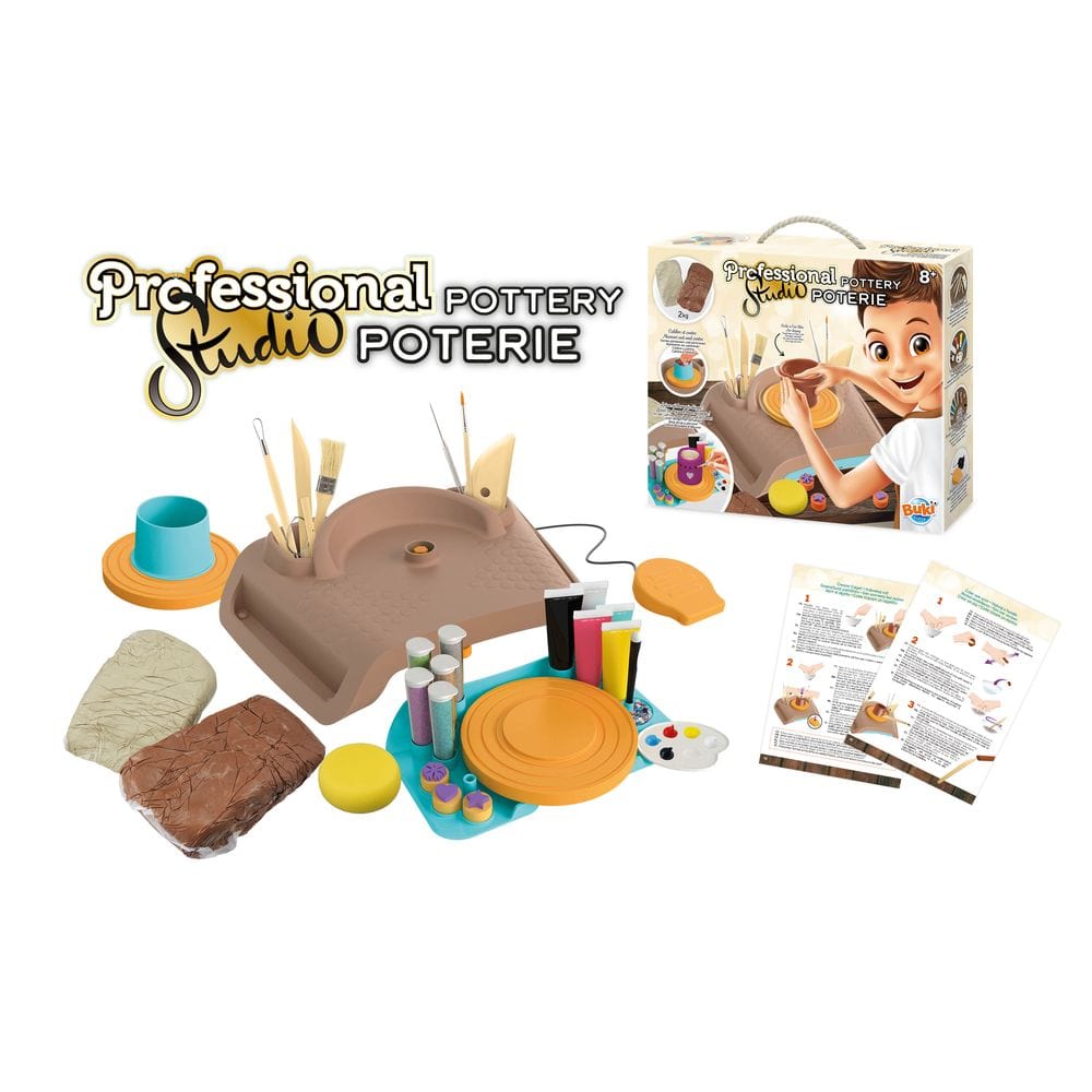 Buki Art & Craft Kits Professional Studio Pottery (EU plug)