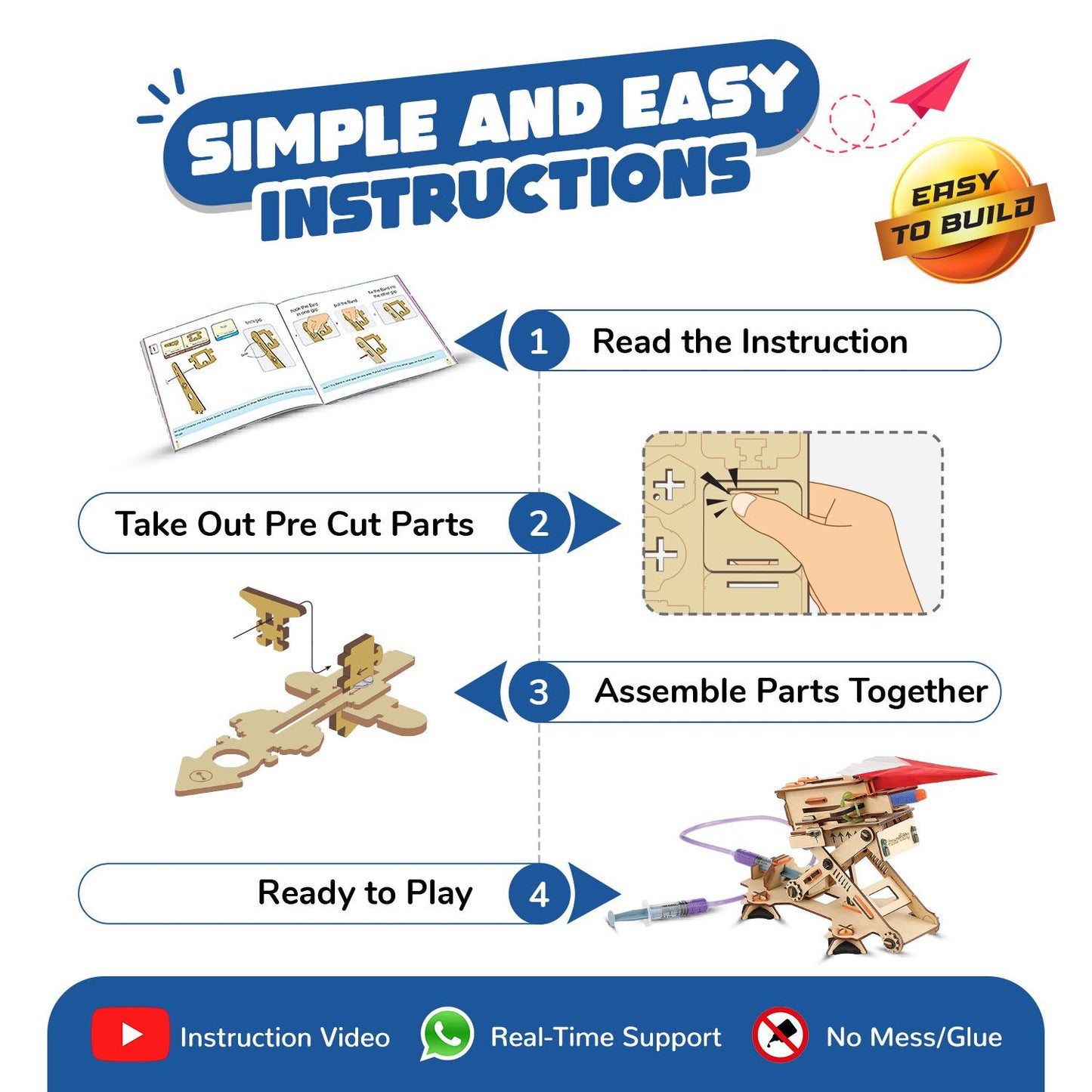 Smartivity Hydraulic Plane Launcher