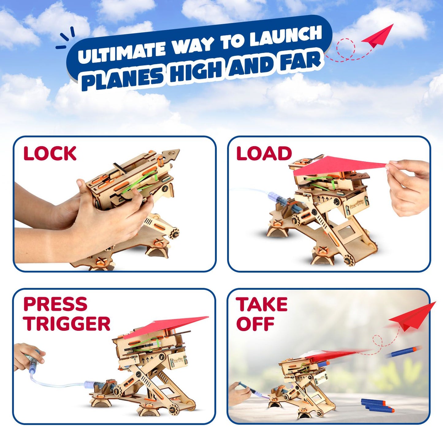 Smartivity Hydraulic Plane Launcher