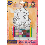Besties Make Your Own Make-Up Drawings A4/ 4sheets