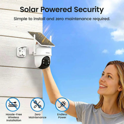 Aosu C9C SolarCam D1 Classic 3MP Smart Camera Kit - (AS-CAM-C9C2H-SOLCAM-D1)