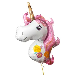 Unicorn Foil Balloon 1pc 87*105cm