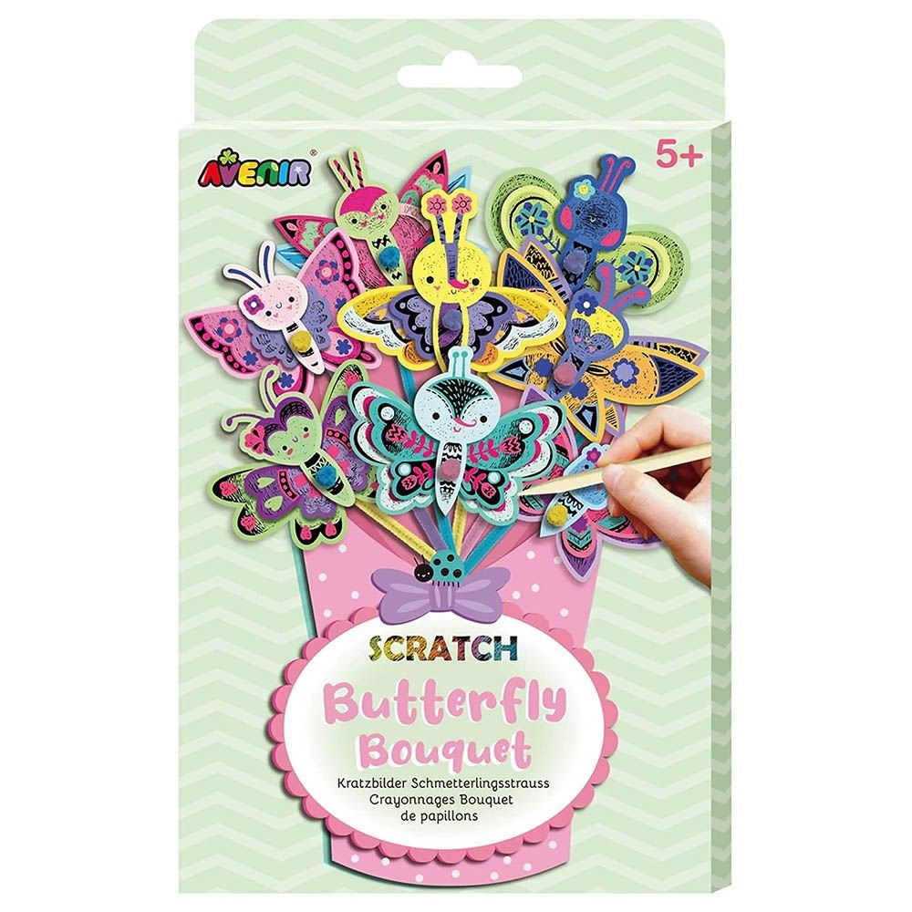 Avenir - Scratch Butterfly Bouquet