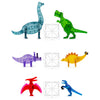 Magna Tiles Dino World Xl 50-Piece Set