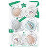 Tommee Tippee - Night Time Soother, Pack of 6,  (6-18 months)  Girl