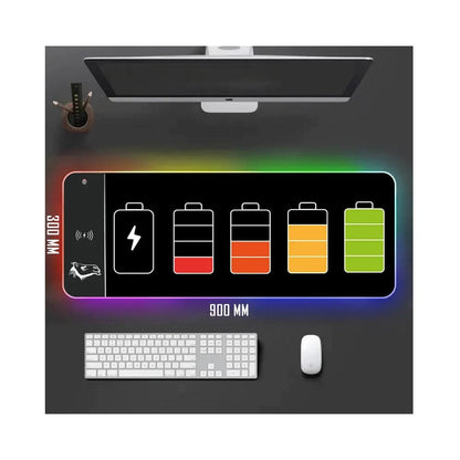 Camel Tech Electronics Camel Tech - Black - Wireless Charger Mouse Pad