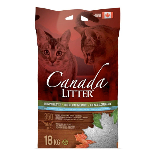 Canada Litter Pet Supplies Canada Litter 18kg - Baby Powder