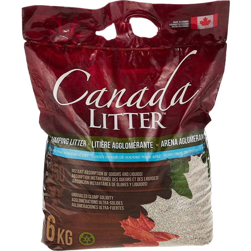 Canada Litter Pet Supplies Canada Litter 6kg - Baby Powder