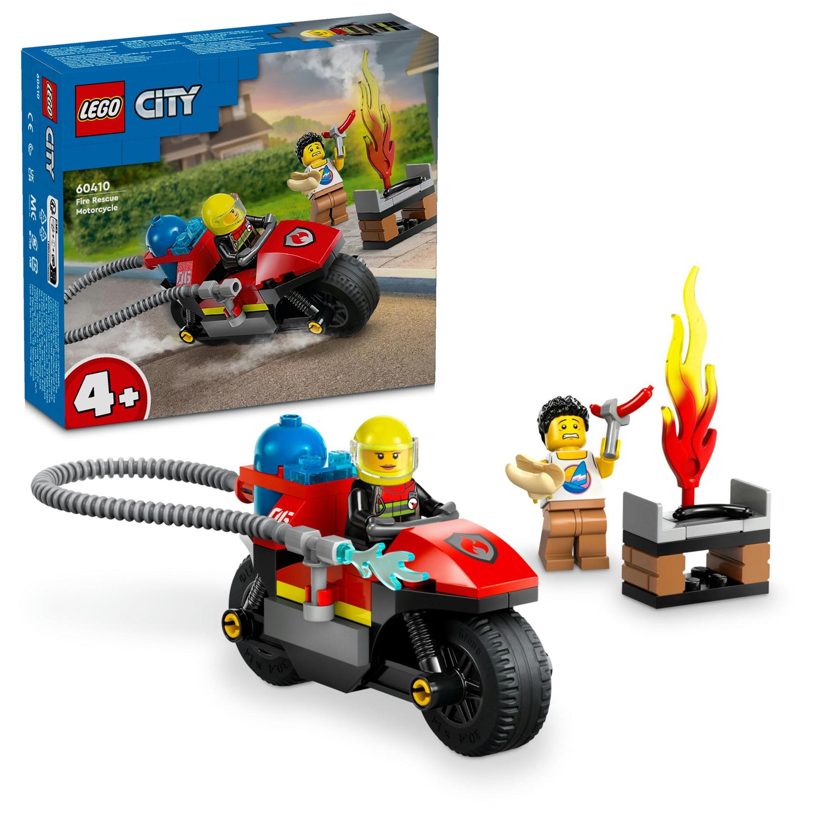 Lego - Fire Rescue Motorcycle Playset