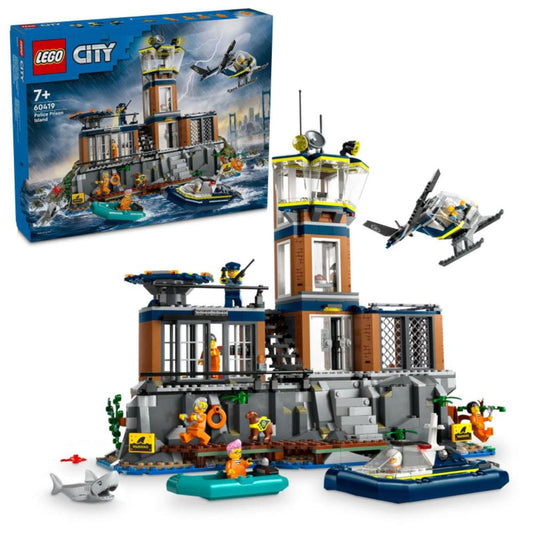 Lego - Police Prison Island Playset