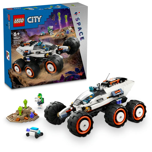 Lego - Space Explorer Rover And Alien Life Playset