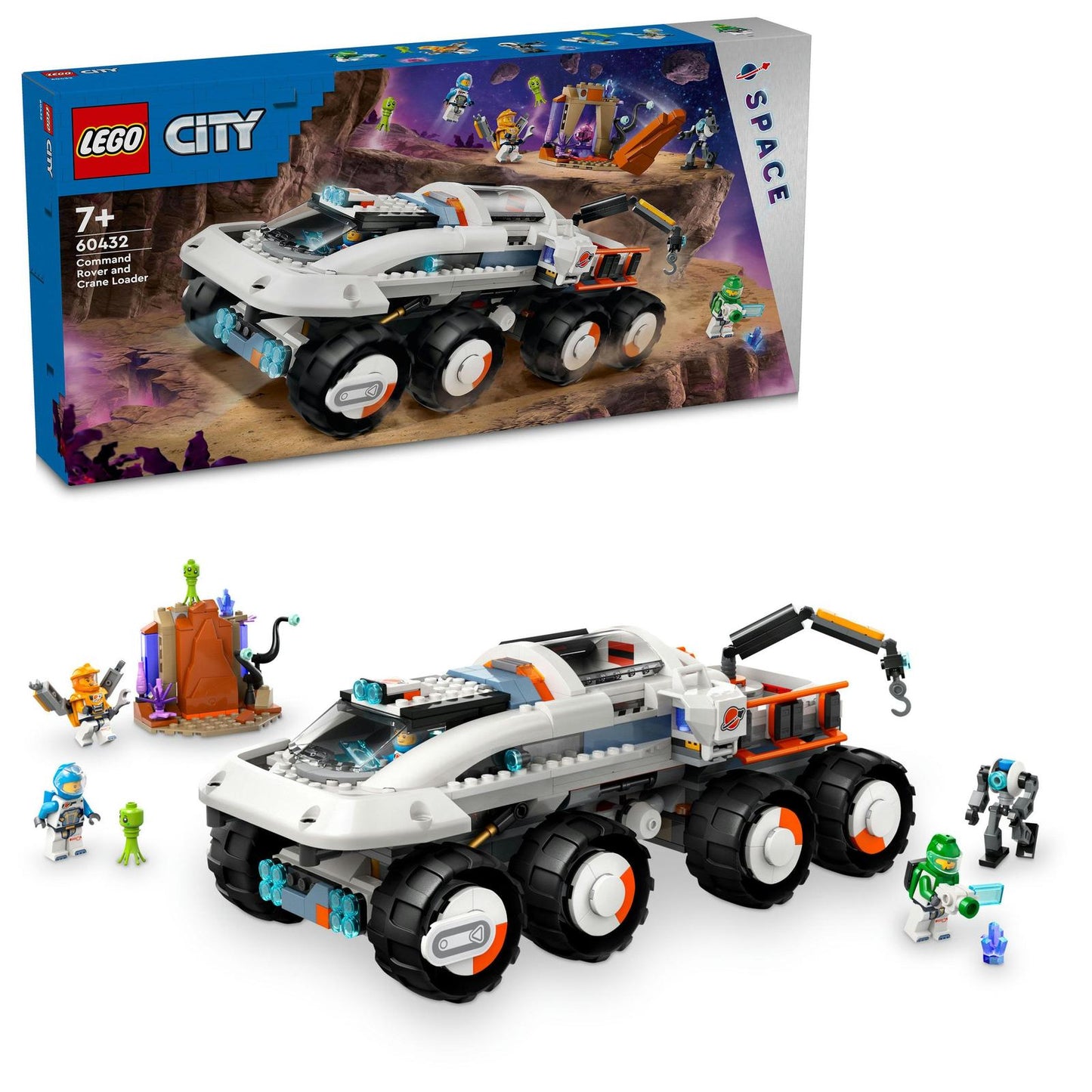 Lego - Command Rover And Crane Loader Playset