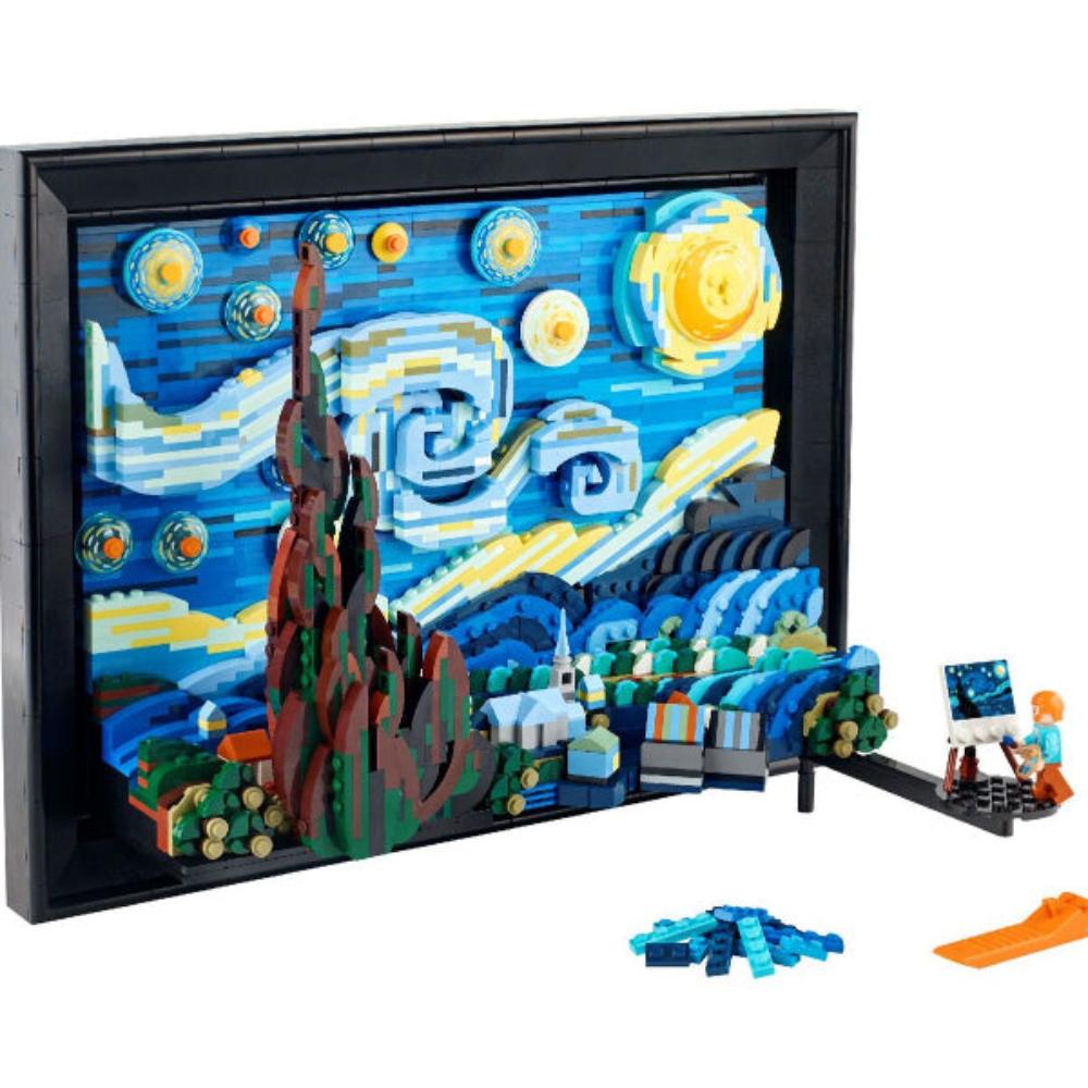 Lego - Vincent van Gogh - The Starry Night