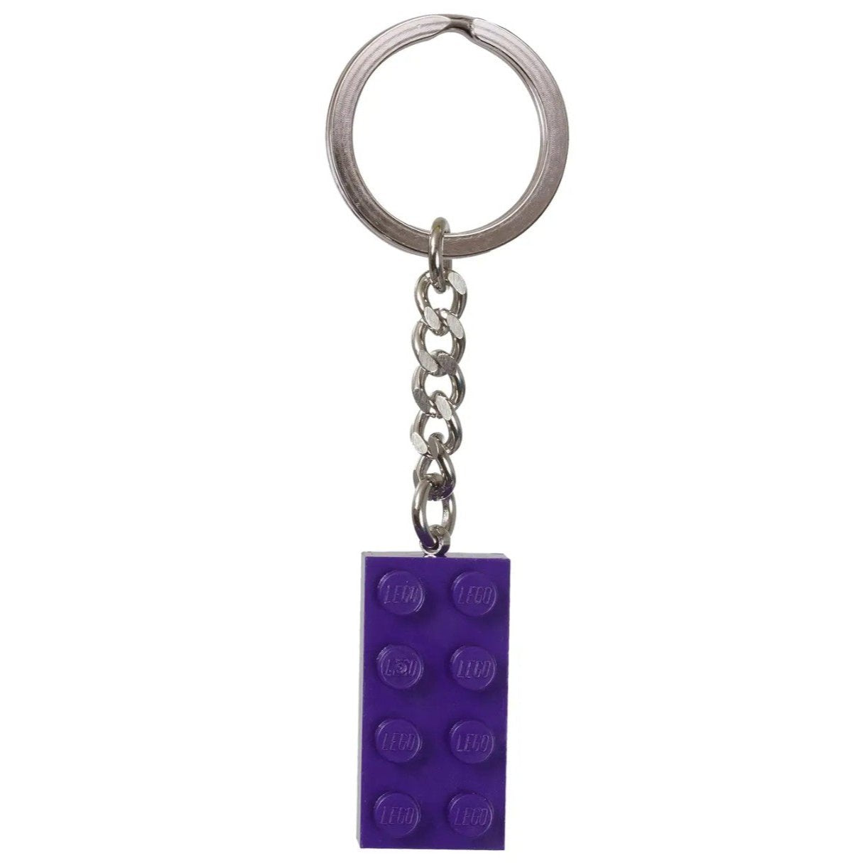 Lego - Stud V120 Key Chain, 2x4, Purple