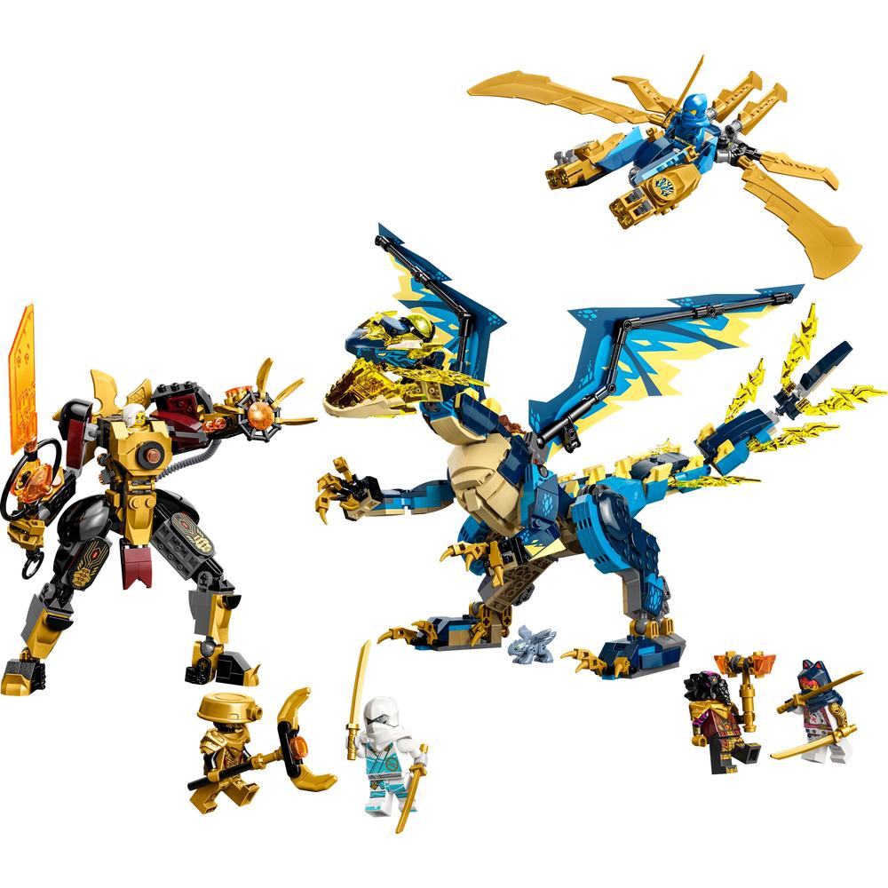 Lego - Elemental Dragon vs. The Empress Mech