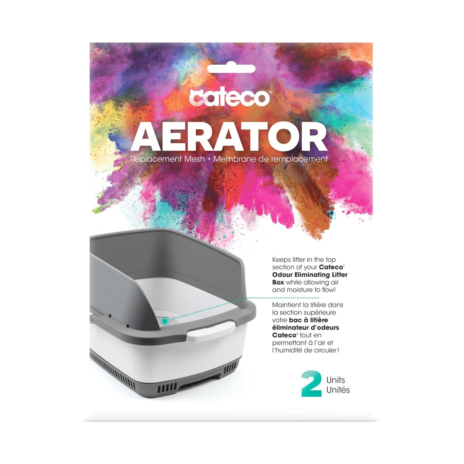 Cateco Pet Supplies Cateco Aerator Replacement Mesh Pack – Pack of 2