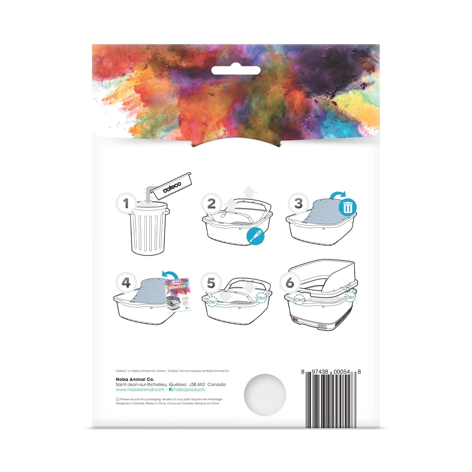 Cateco Pet Supplies Cateco Aerator Replacement Mesh Pack – Pack of 2