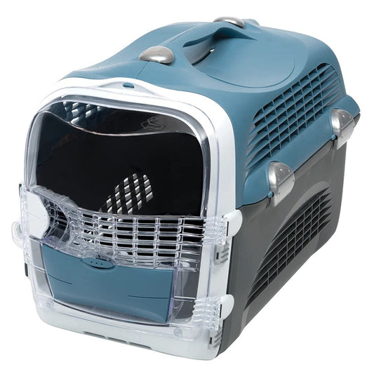 Catit Pet Supplies Catit Cabrio Cat Carrier System - Blue/Grey