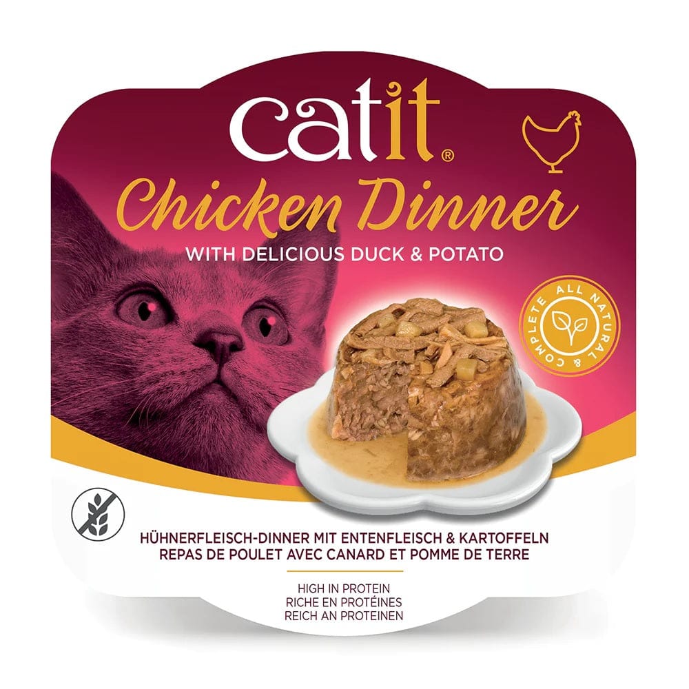 Catit Pet Supplies Catit Chicken Dinner, Duck & Potato 80g