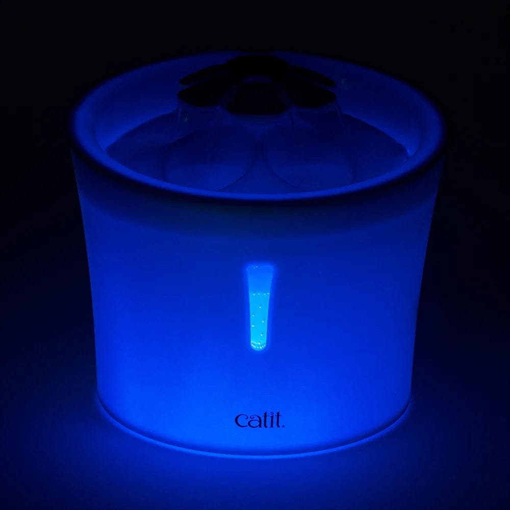 Catit Pet Supplies Catit Flower Fountain with LED Nightlight