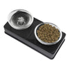 Catit Pet Supplies Catit Glass Cat Bowl - Black