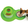 Catit Pet Supplies Catit Peanut Placemat Green - Medium