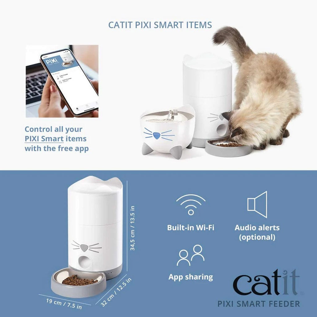 Catit Pet Supplies Catit Pixi Smart Dry Food Feeder
