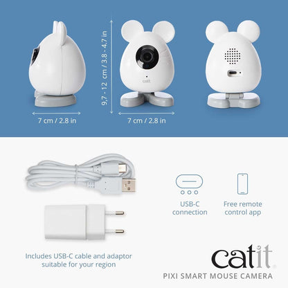 Catit Pet Supplies Catit Pixi Smart Mouse Camera