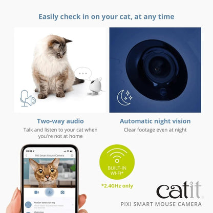 Catit Pet Supplies Catit Pixi Smart Mouse Camera