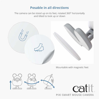 Catit Pet Supplies Catit Pixi Smart Mouse Camera