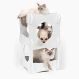 Catit Pet Supplies Catit Premium Cat Furniture Condo - White