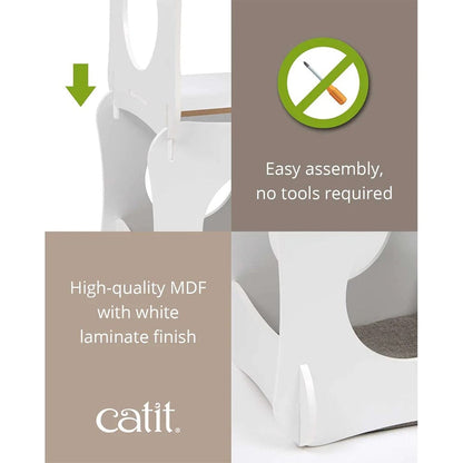 Catit Pet Supplies Catit Premium Cat Furniture Condo - White