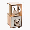 Catit Pet Supplies Catit Premium Cat Furniture V-Box Large - Walnut