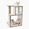 Catit Pet Supplies Catit Premium Cat Furniture V-Box Large - White