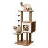 Catit Pet Supplies Catit Premium Cat Furniture V-High Base - Walnut