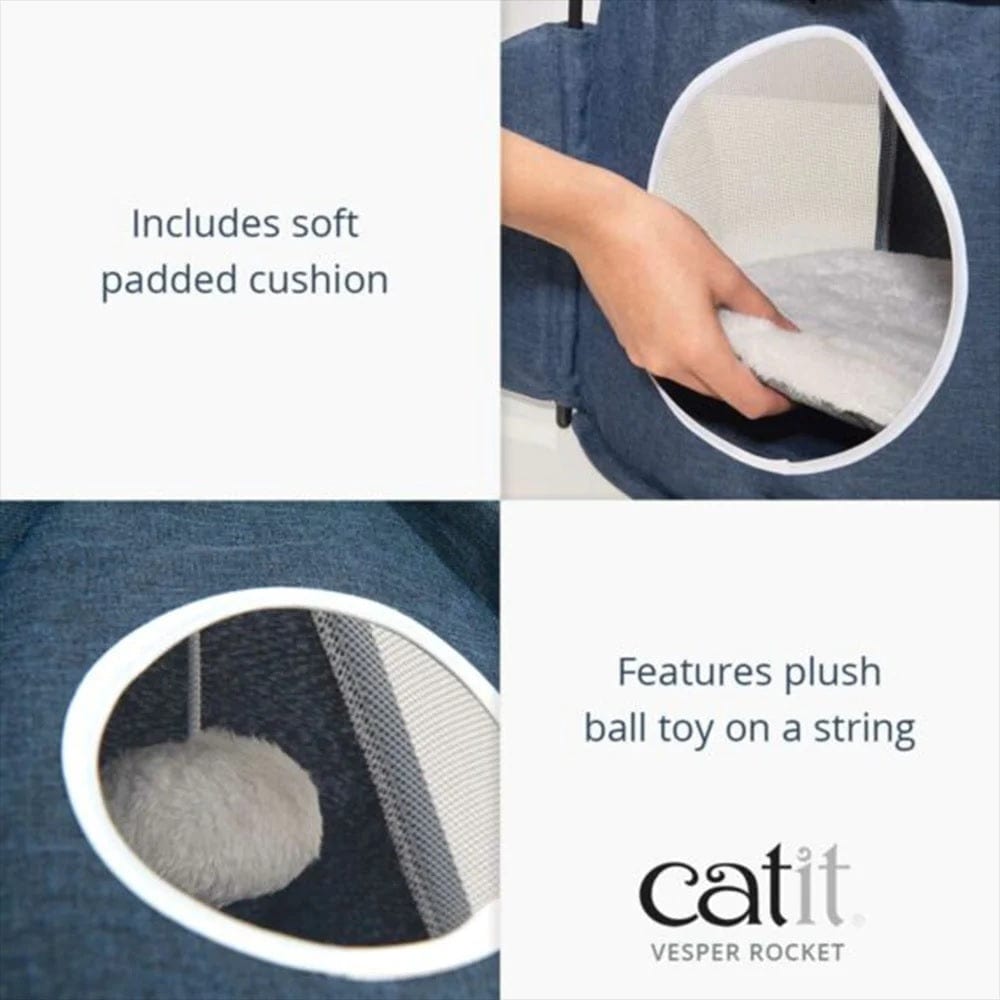 Catit Pet Supplies Catit Vesper Rocket - Blue