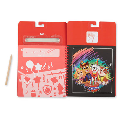Melissa and Doug Paw Patrol Scratch Art Pad - Marshall