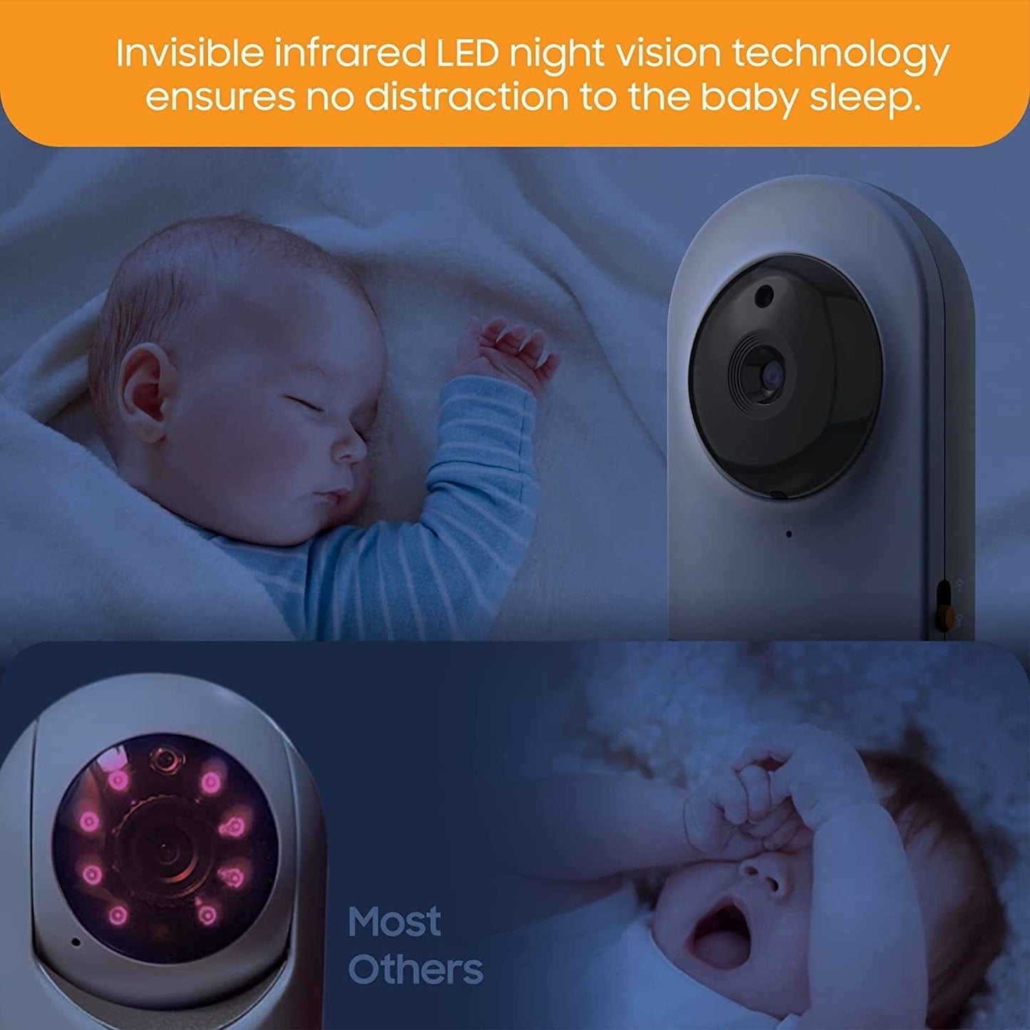 Chillaxbaby Babies ChillaxBaby 4.3" Smart HD Baby Monitor