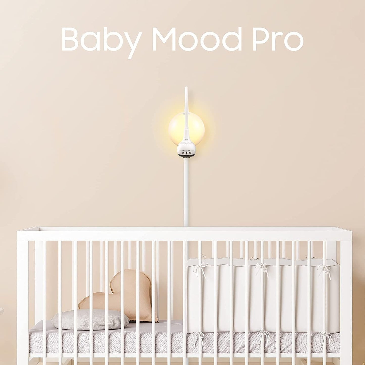 Chillaxbaby Babies ChillaxBaby Baby Mood Pro with Gooseneck Camera and 4.3" Baby Monitor