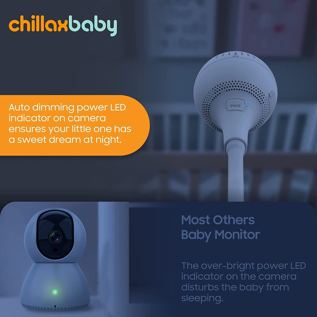 Chillaxbaby Baby Feeding ChillaxBaby 4.3" Smart HD Giraffe Baby Monitor