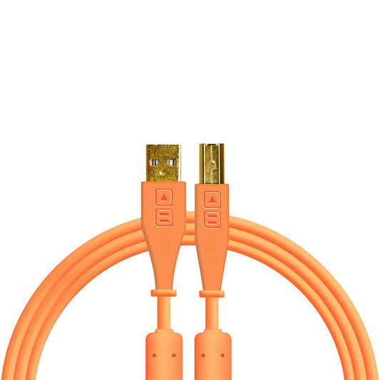 Chroma Cables DJTT - Chroma Cables USB A to B Orange