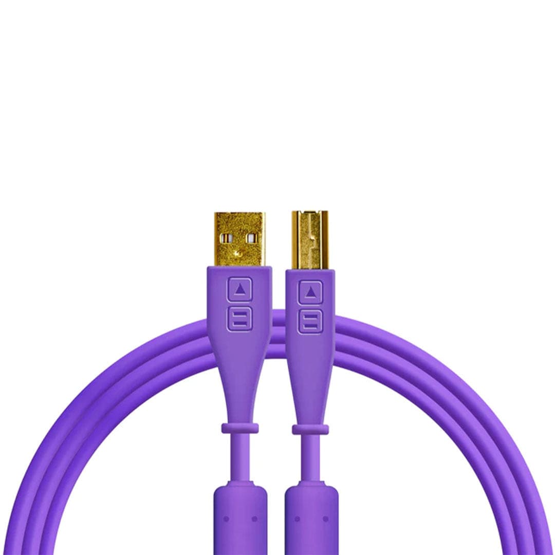 Chroma Cables DJTT - Chroma Cables USB A to B Purple