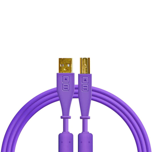 Chroma Cables DJTT - Chroma Cables USB A to B Purple