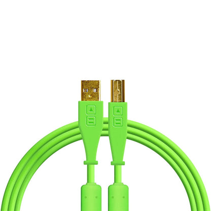 Chroma Cables Portable Game Console Accessories DJTT - Chroma Cables USB A to B Green