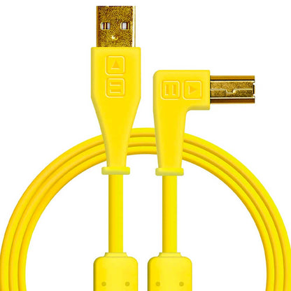 Chroma Cables Portable Game Console Accessories DJTT - Chroma Cables USB A to B Yellow