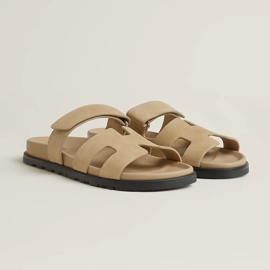 Hermes Chypre Sandal "Beige Lin"