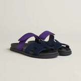 Hermes Chypre Sandal Marine Violet Majorette - 38.5 EU
