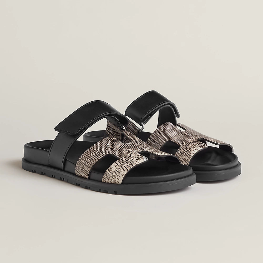 Hermes Chypre Sandals "Ombre/Noir" Special Edition - 38.5 EU