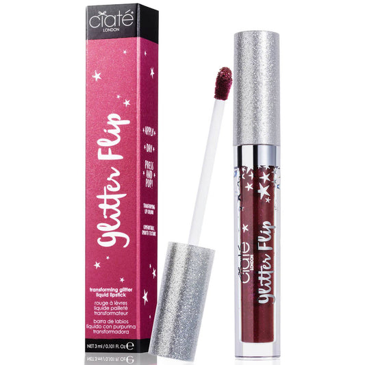 Ciaté London Beauty Ciaté London Glitter Flip Lipstick - Forbidden 3 ml