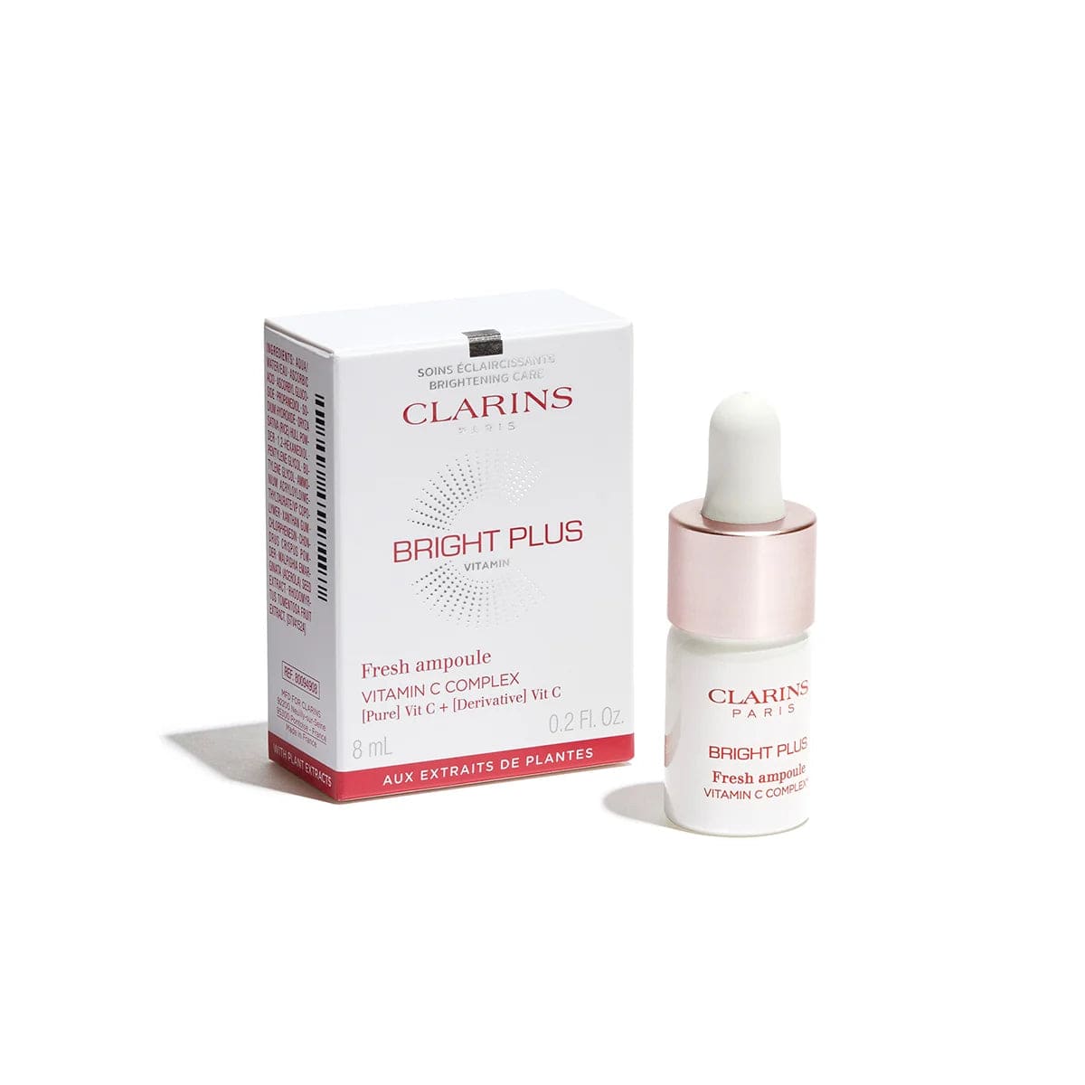 CLARINS Skin Care Bright Plus Fresh Ampoule with Vitamin C